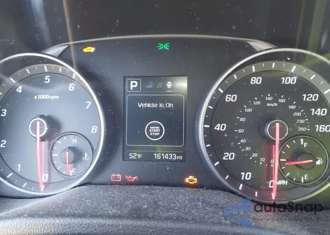 2017 Hyundai Elantra Sport z USA, uszkodzony, nr VIN KMHD04LB3HU291888